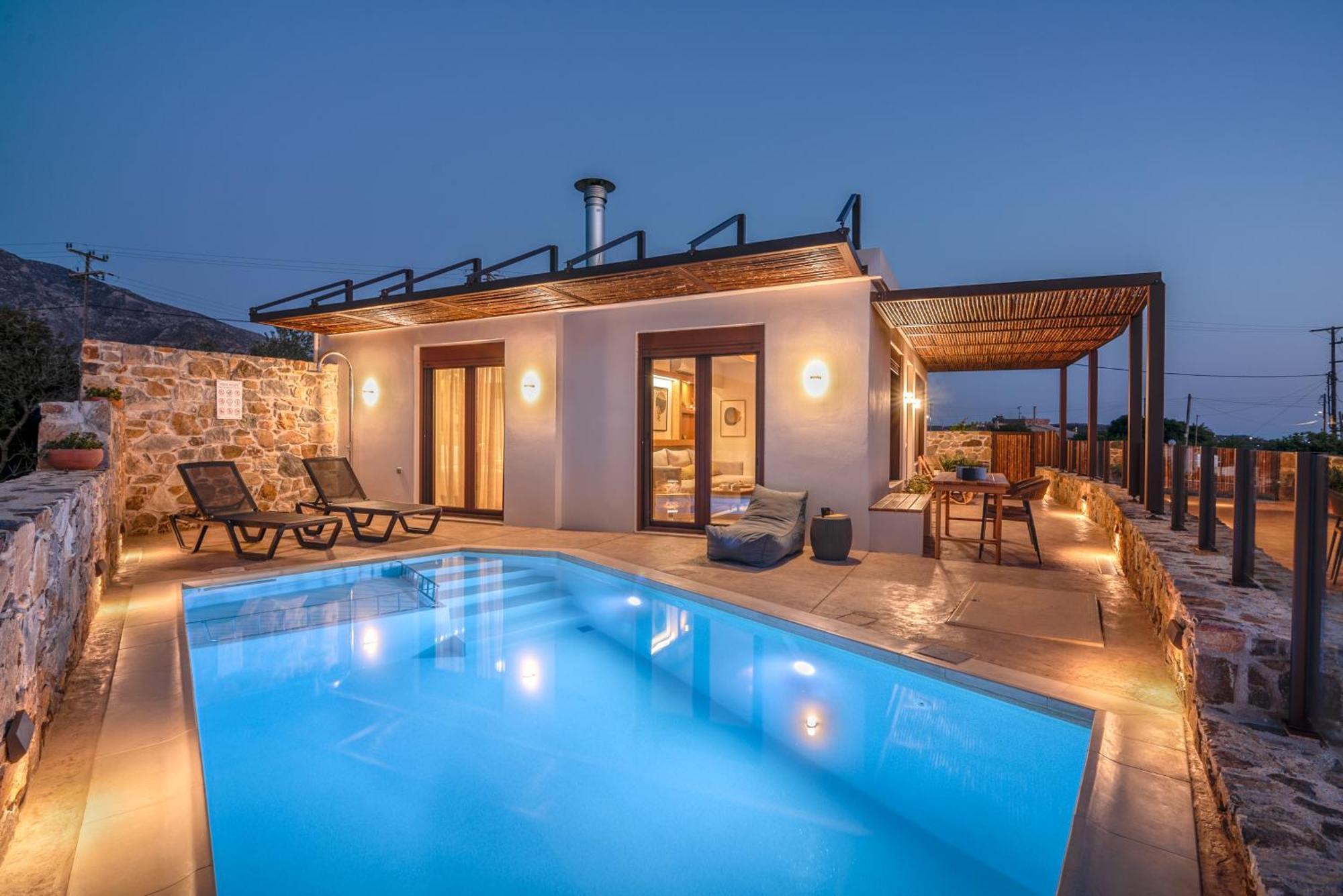 Villa Sia Elafonisi Pool House Exterior foto